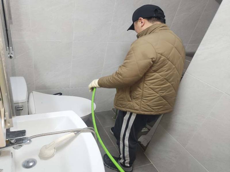 노원구 변기막힘 작업사례 7